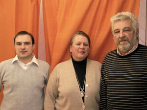 (v.l.) Timo Steinhilper, Ute Fiedrich, Klaus-Jürgen Link