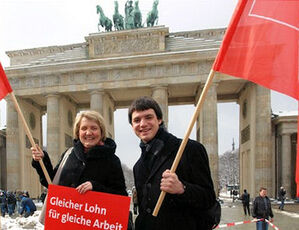 (v.l.) Katja Mast MdB, Lars Westermann